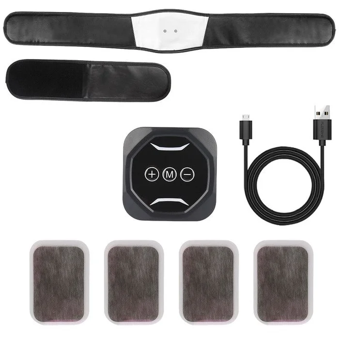 Kit sportif – Ceinture d’électrostimulation & pistolet de massage – 2 appareils