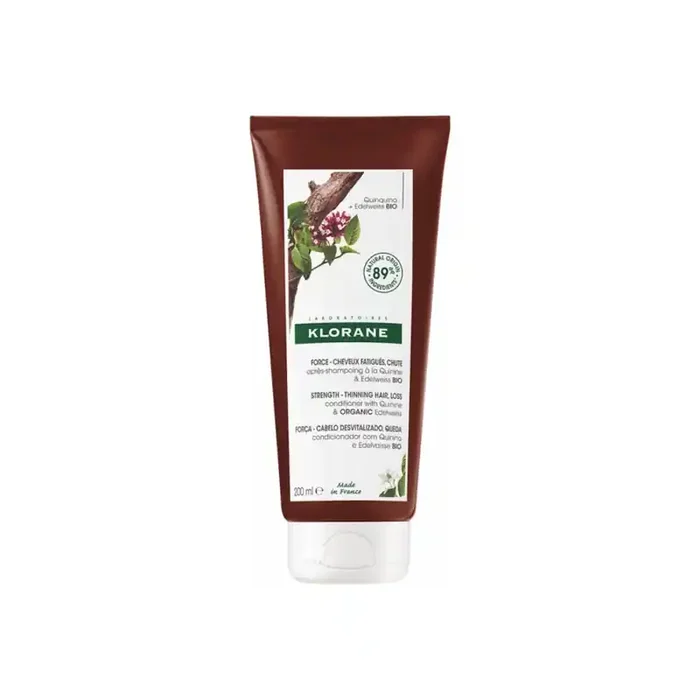 Klorane apres-shampoing a la quinine & edelweiss bio 200ml