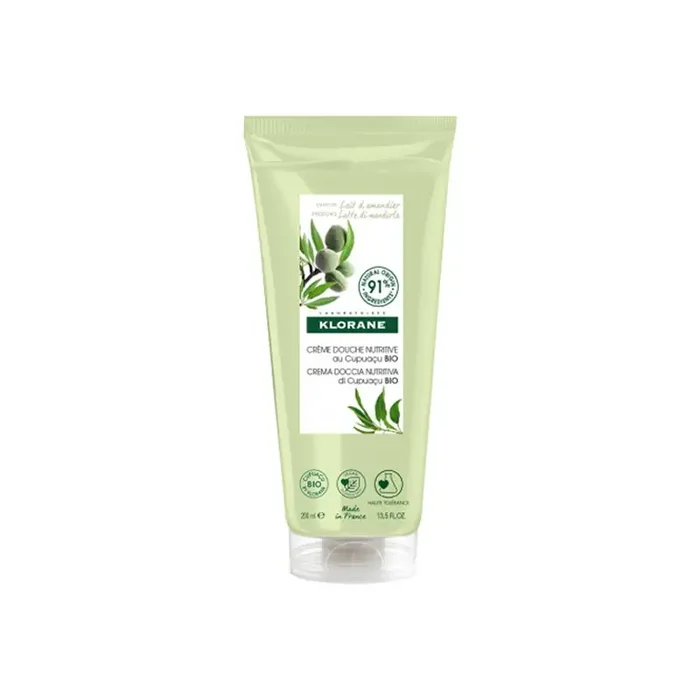 Klorane Lait d‘Amandier creme douche nutritif au Cupuacu bio 200ml