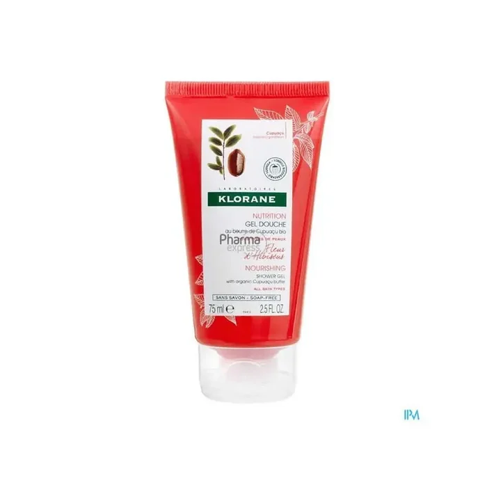Klorane nutrition gel douche fleur d‘hibiscus 75ml