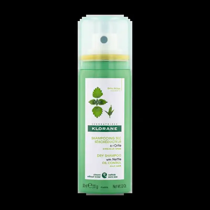 Klorane Ortie & Vitamine E Shampooing Sec Purifiant Teinté 50mL