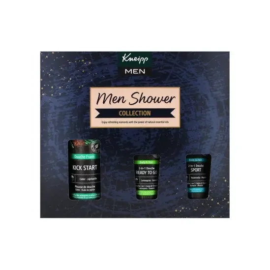 Kneipp coffret men shower collection