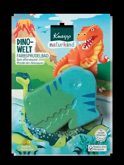 Kneipp naturkind bain effervescent monde des dinosaures