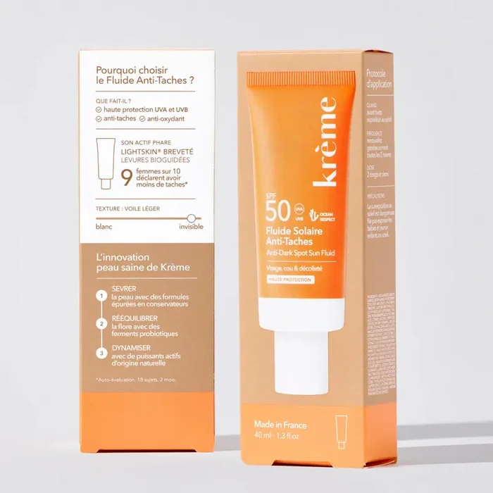 Krème fluide solaire anti-tâches SPF50 – 40ml