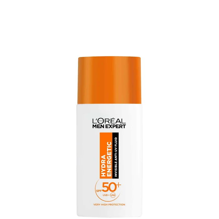 L'Oréal Men Expert Hydra Energetic Daily SPF50+ Invisible Fluid with Antioxidant Vitamin C* 50ml