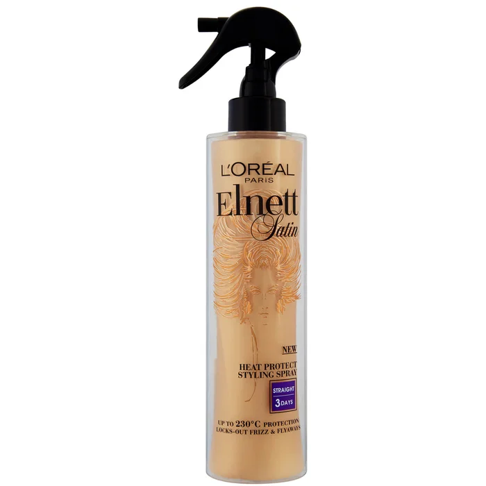 L'Oreal Paris Elnett Satin Spray coiffant protection – Lissage (170ml)