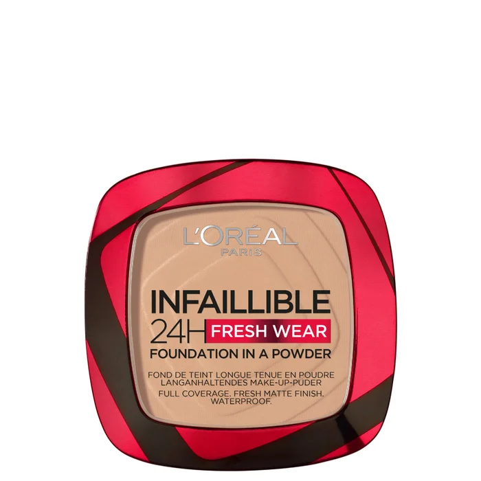 L'Oréal Paris Infaillible 24 H Fresh Wear Fond de Teint en Poudre 9 g (nuances variées)