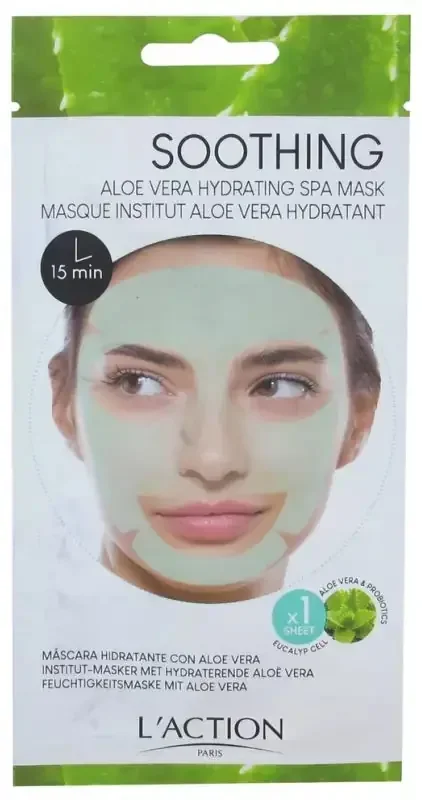 L‘Action Paris Masque Tissu Hydratant Aloe Vera-l‘Action