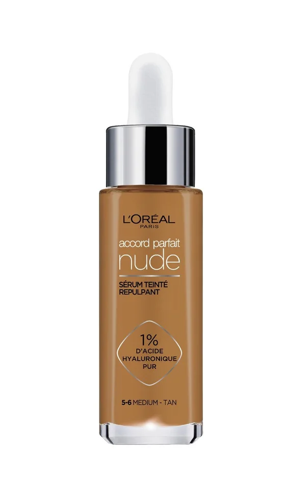 L’Oréal Accord Parfait Nude Fond de Teint l’acide 5-6 Medium Tan
