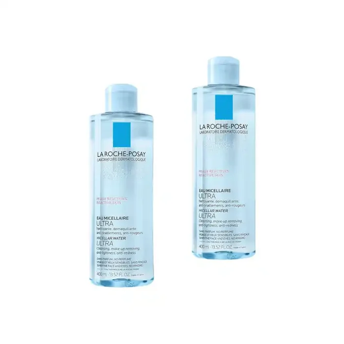 La Roche-Posay eau micellaire ultra peaux reactives lot de 2x400ml