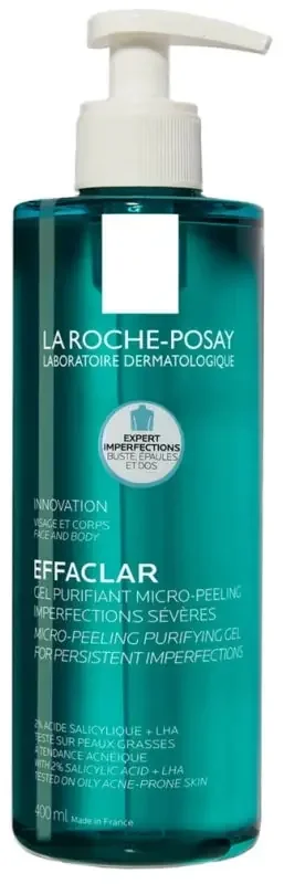 La Roche-Posay Effaclar Gel Micropeeling 400 ml