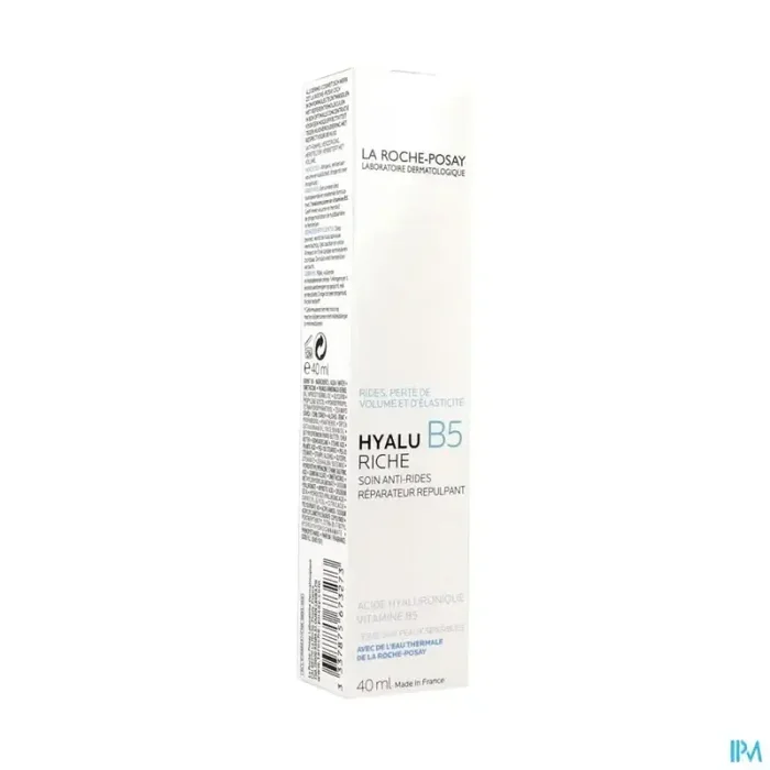 La roche posay hyalu b5 riche soin antirides repulpant 40ml