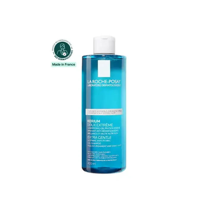 La Roche-Posay Kerium doux extreme shampoing gel physiologique 400ml