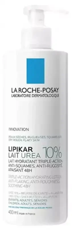 La Roche-Posay Lipikar Lait Urea 10% Hydratant Squames Rugosités 400 ml