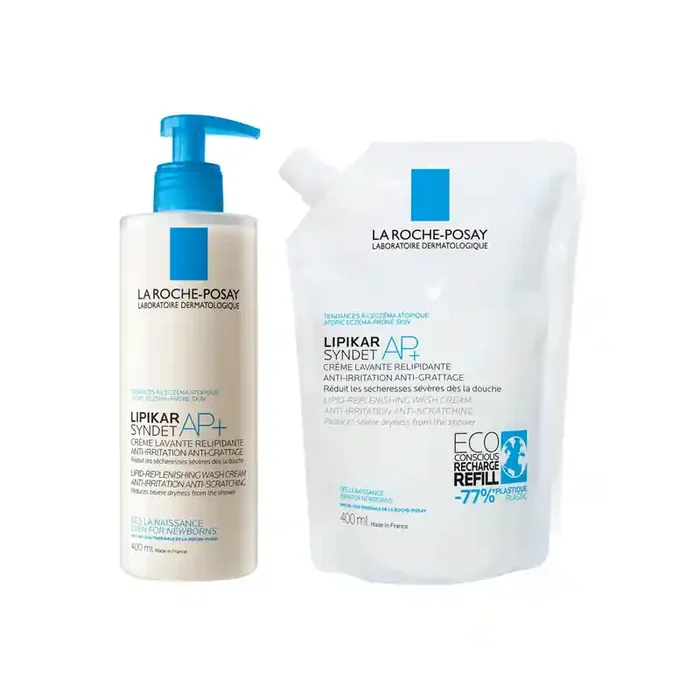 La Roche-Posay Lipikar Sindet AP+ pompe 400ml + eco-responsable 400ml
