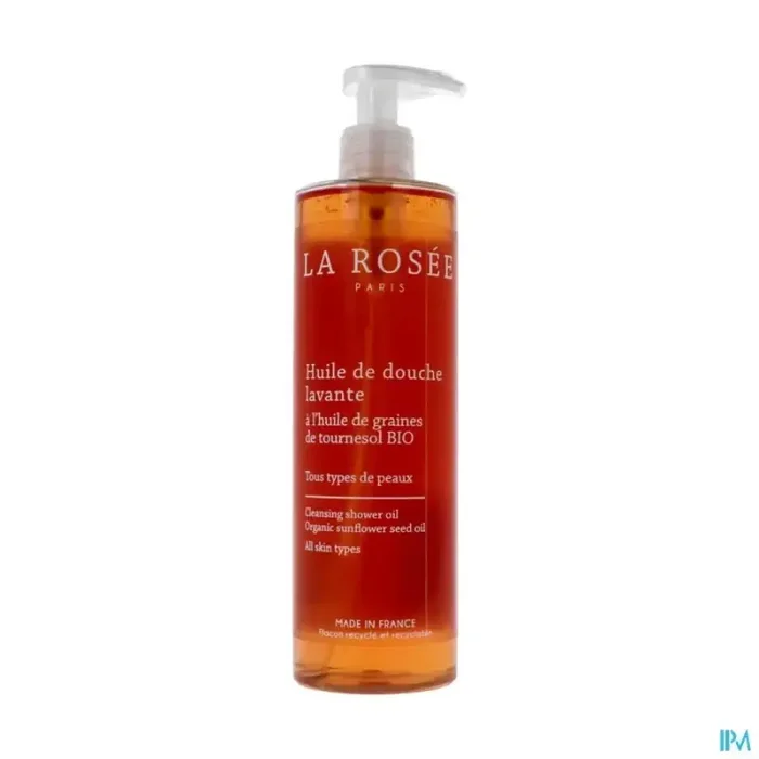 La rosée huile de douche à l‘huile de graine de tournesol bio 400ml
