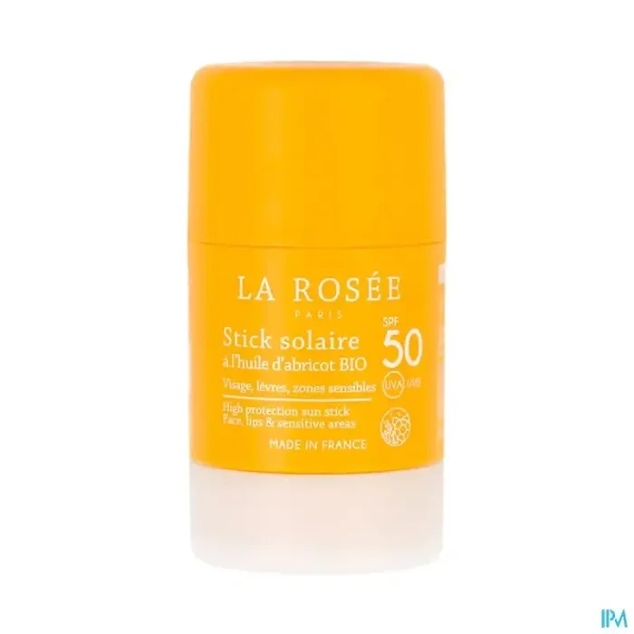 La rosée stick solaire à l‘huile d‘abricot bio SPF50+