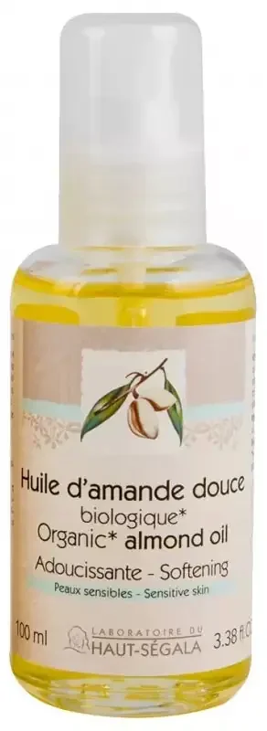 Laboratoire du Haut-Ségala Huile d‘Amande Douce Vierge 100 ml Biologique *