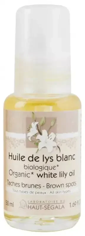 Laboratoire du Haut-Ségala Huile de Lys Blanc 50 ml Biologique *