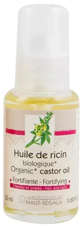 Laboratoire du Haut-Ségala Huile de Ricin Vierge 50 ml Biologique **