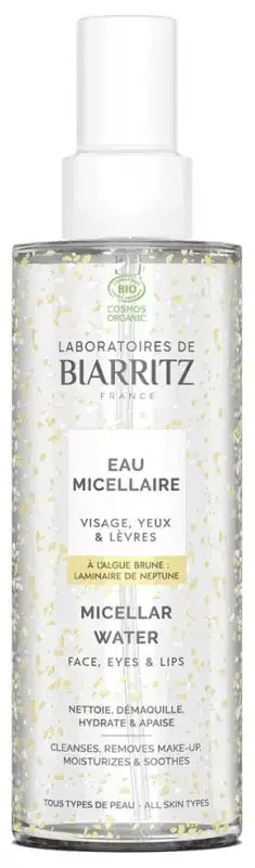 Laboratoires de Biarritz Eau Micellaire Yeux Lèvres & Visage Bio 200 ml