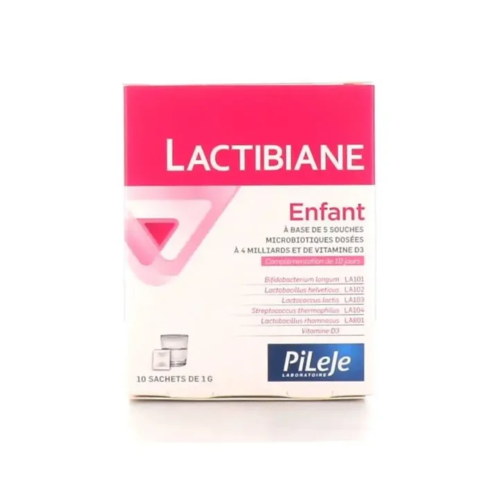 LACTIBIANE ENFANT 10 SACHETS DE 1G PILEJE