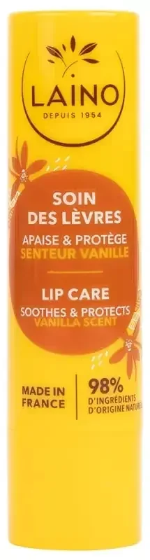 Laino Soin Des Lèvres Pailleté Senteur Cassis 4 g – Senteur Vanille