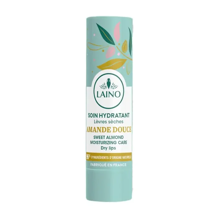 Laino Soin Hydratant Amande Douce – Lèvres Sèches, 4g