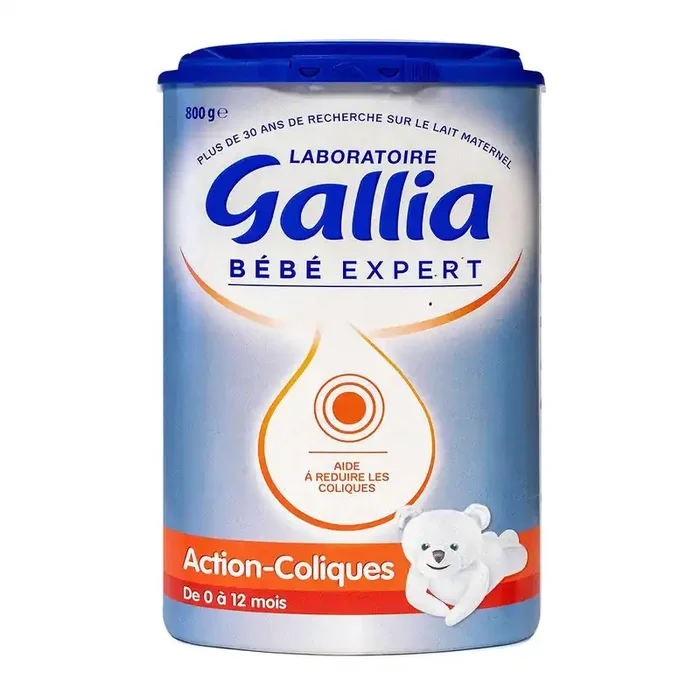 Lait action coliques 0/12 mois 800g