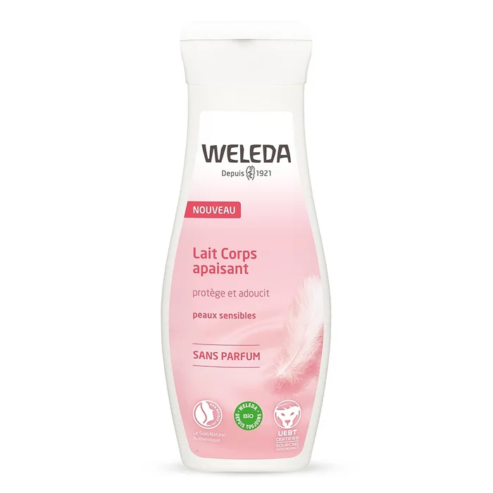 Lait Corps Apaisant – Peaux Sensibles, Sujettes aux Allergies – Sans Parfum – 200ml