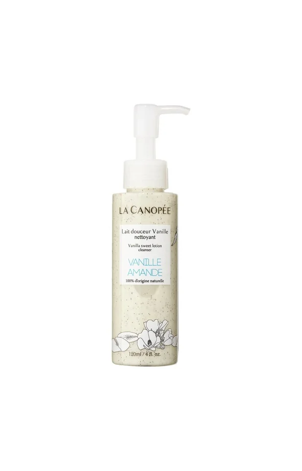Lait douceur nettoyant – Vanille & amande – Visage – 120 ml