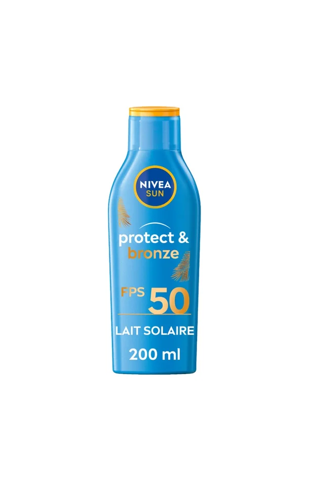 Lait solaire SPF50 – Protect & Bronze – Corps – 200 ml