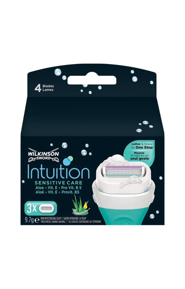 Lames de rechange – Intuition Naturals Sensitive Care – x 3