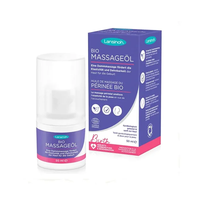 Lansinoh huile de massage du périnée Bio 50ml