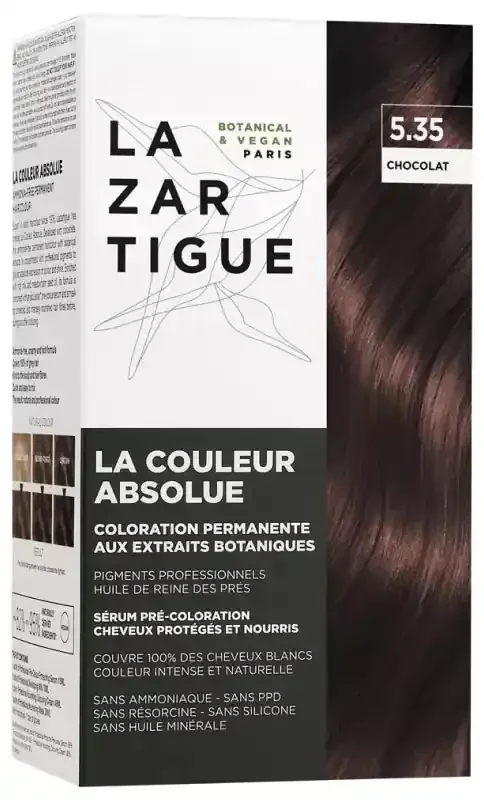 Lazartigue Couleur Absolue – Coloration 5.35 Chocolat