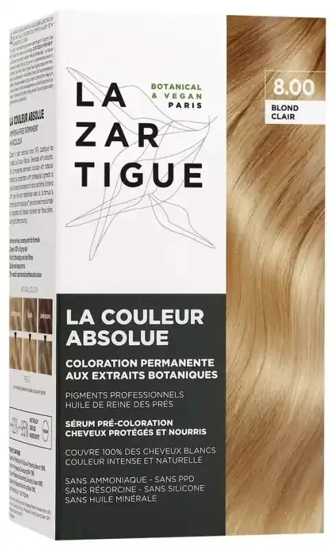 Lazartigue Couleur Absolue – Coloration 8.00 Blond Clair
