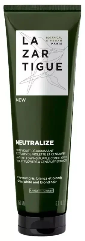 Lazartigue Neutralize Soin Violet Déjaunissant Cheveux Blancs et Blonds 250 ml