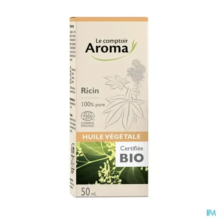 Le comptoir aroma huile vegetale ricin bio 50ml