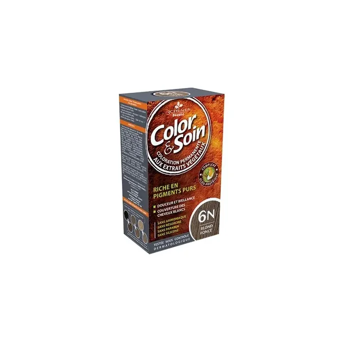 Les 3 chenes color & soin 6N blond fonce 135ml