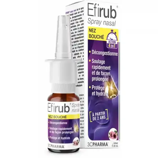 Les 3 Chênes Efirub Spray Nasal 30 ml