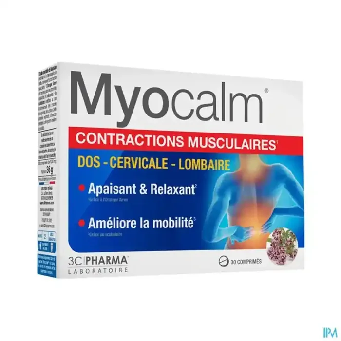 Les 3 chênes Myocalm Contractions Musculaires comprimé