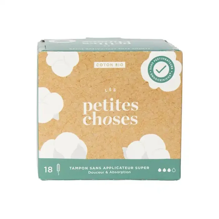 Les Petites Choses Tampon Bio Flux super boite de 18