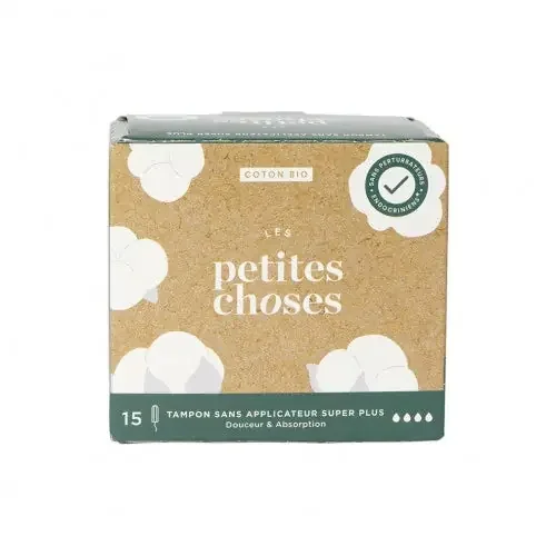 LES PETITES CHOSES TAMPON Flux Super Plus – 15 Tampons