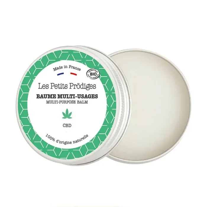 Les petits prodiges Baume Multi-Usages CBD Bio Tous Types de Peaux 100ml