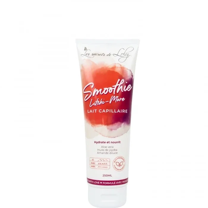 Les Secrets de Loly Smoothie Litchi-Mûre Lait Capillaire Nourrissant