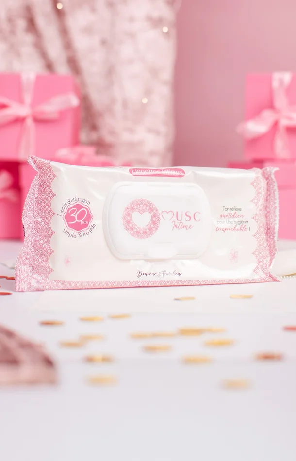 Lingettes intimes – L’Innocente – Sakura – 30 unités