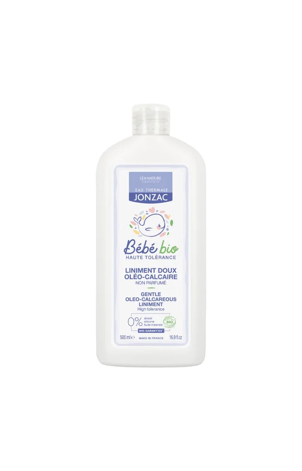 Liniment doux oléo-calcaire bio – Siège – Bébé – 500 ml