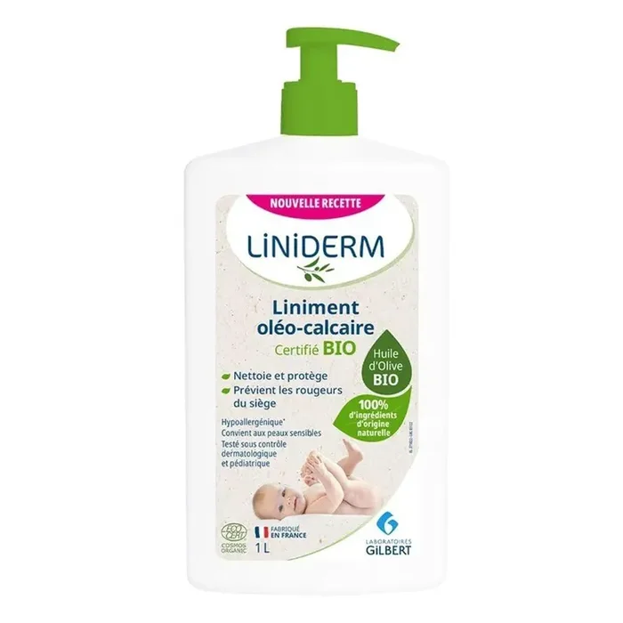 Liniment Oleo-Calcaire Bio 1L Liniderm