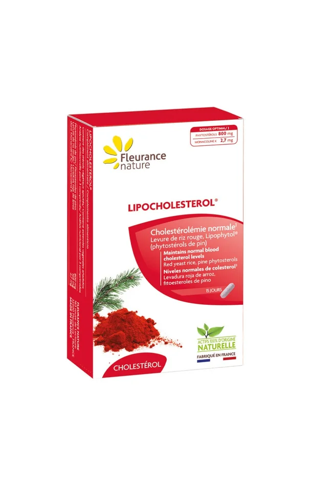 Lipocholestérol – Cholestérolémie normale – 15 jours
