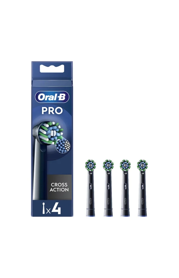 Lot de 4 brossettes de rechange – Cross Action – Noir